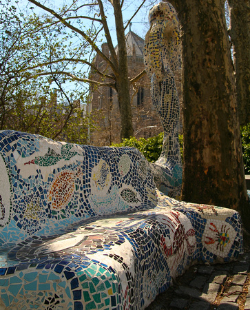 Mosaic benches, Grant's Tomb